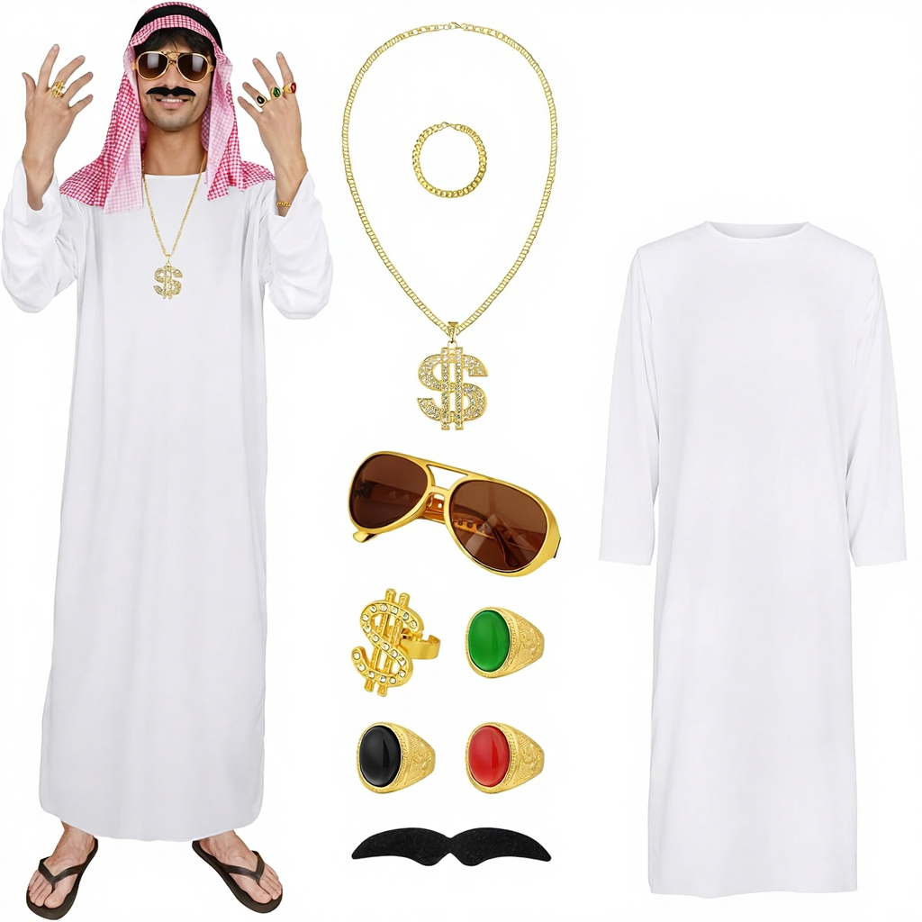 Arab Sheikh In Traditional Attire | Stable Diffusion Online - Foto 7