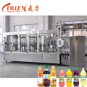 Ligne de production de jus concentré de pommes pour bouteilles PET 3 en 1 Machine de remplissage électrique de boissons Garantie 1 an d'économie d'énergie - Product Image 2