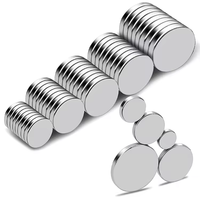 Wholesale D1mm 2mm 3mm 4mm 5mm 6mm 8mm 10mm 12mm 15mm 20mm N35 N42 N52 Neodymium Magnet Rare Earth Ndfeb Disc Magnet