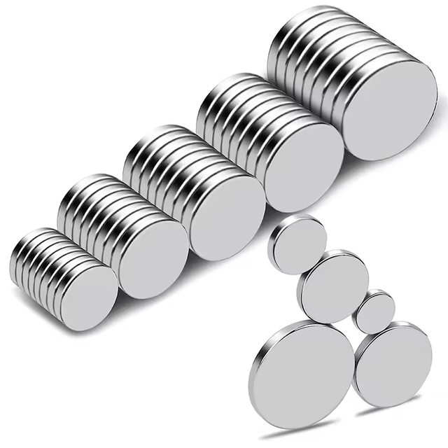 Wholesale D1mm 2mm 3mm 4mm 5mm 6mm 8mm 10mm 12mm 15mm 20mm N35 N42 N52 Neodymium Magnet Rare Earth Ndfeb Disc Magnet