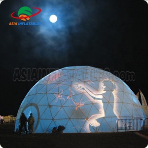 Tente géomantique à led, grande cadre en Aluminium, éclairage extérieur, pour fête - Product Image 5