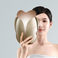 Masque facial de beauté à LED infrarouges personnalisé RedDot F2 630nm 850nm avec boîtier en PC, batterie 2500mAh, énergie 35mW/cm2