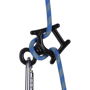Dispositif de rappel et d'assurancement robuste pour l'escalade sur arbre et sur rocher, abaisseur en forme de 8 - Product Image 1