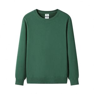 Sweat-shirt unisexe pour homme en coton/bambou épais, col rond, coupe ample, manches longues, imprimé en sérigraphie, écologique - Product Image 3