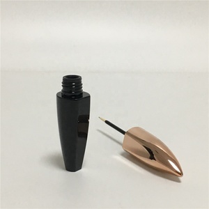 Buen diseño, embalaje cosmético vacío personalizado, contenedor de delineador de ojos dorado gordo, tubo barato - Product Image 6