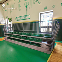 Tribune télescopique CGC Sports, système de sièges rétractables pour gymnase, chaise d'auditorium pliable, gradins modulaires, gradins mobiles d'intérieur