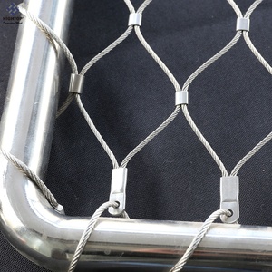 Malla de Alambre de Acero Inoxidable Flexible 304 316 de Alta Resistencia para Recintos de Animales de Zoológico y Aviarios - Product Image 5