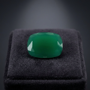 Precio de fábrica al por mayor 15X20mm Cojín Corte Natural Verde/Rojo/Negro Onyx Piedras preciosas Piedras sueltas facetadas de alta calidad IGI - Product Image 3