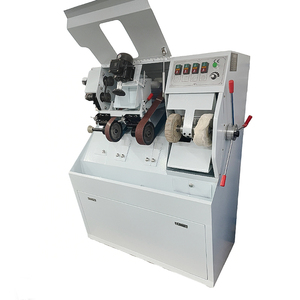 Machine industrielle de ponçage et de polissage de chaussures à grande échelle BANMO avec finisseur multi-têtes et dépoussiéreur pour le traitement du cuir - Product Image 2