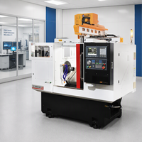 Tour CNC à lit incliné haute performance avec robot intégré et chargement automatique en option