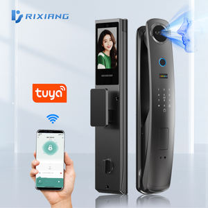 Serratura Intelligente con Riconoscimento Facciale, Impronta Digitale, Touchscreen, <span class=keywords><strong>WiFi</strong></span>, App Tuya e Supporto in 9 Lingue per Case e Appartamenti - Product Image 2