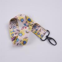 CH Wholesale Sublimation Printing Polyester Lanyards With Logo Custom Certification Keychain OEM ODM ECO Promotion Event Gifts
