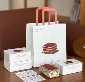 Biểu Tượng Tùy Chỉnh Nghệ Thuật Trong Suốt Giấy Bánh Hộp Bóng/Latte Matt Cán Dập Nổi Món Tráng Miệng Cho Cookie Đồ Ăn Nhẹ Tiramisu <span class=keywords><strong>Container</strong></span> - Product Image 4