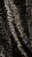 Rideau occultant 100% polyester, toucher doux, éclat doré, occultation physique supérieure