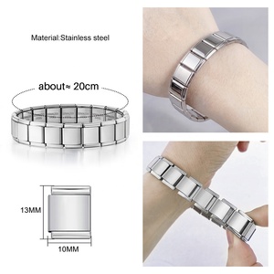 Pulsera Modular con Diseño de Personajes de Anime Chibi Sakura de Xiaoxins, Accesorio de Joyería DIY de Acero Inoxidable de Alta Calidad - Product Image 5