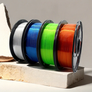 3D 프린터 소모품 <span class=keywords><strong>PETG</strong></span> 1.75mm 와이어 1KG 고품질 다색 투명 색상 모델 <span class=keywords><strong>PETG</strong></span> 필라멘트 3D 프린팅용 - Product Image 3