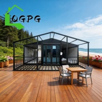 Maison conteneur modulaire préfabriquée 20FT 30FT 40FT aux normes australiennes, Maison mobile moderne extensible, Bâtiment de bureau 3 ans