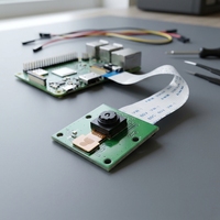 Module de caméra Raspberry Pi 5MP, carte de caméra CSI pour capture vidéo 3B 3B Plus 2B