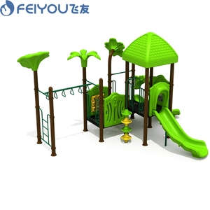 Jeux de parc en plastique, aire de jeux extérieure commerciale pour enfants - Product Image 2