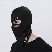 Impression personnalisée du logo, été, extérieur, léger, haute élasticité, respirant, protection solaire, 2 trous, coupe-vent, polyester, unisexe
