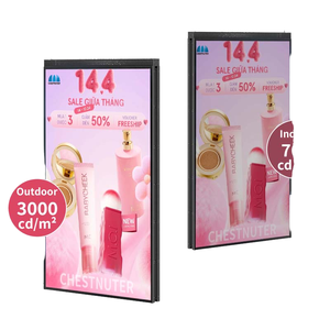 Pantalla de 43 Pulgadas con Gestión en la Nube, Brillo Automático, Multi-Orientación y Conectividad Enriquecida para Ventanas de Aeropuertos de Alto Brillo - Product Image 1