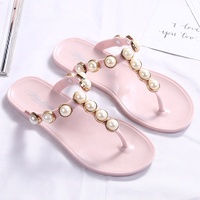 Nouveauté femmes pantoufle pince pied plage dames tongs diapositives intérieur extérieur pantoufles plat gelée extérieur plage sandales