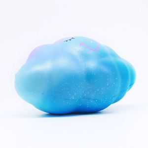 Free Shipping Slow Rising <b>Squishies</b> Galaxy Cream Scented Kawaii Slime Cloud <b>Squishy</b> Squeeze Toy - Product Image 2