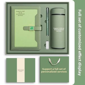 Set de Regalo de Cuaderno de Negocios al por Mayor, Cuero Sintético, Papel Dorland, Alto Valor Cromático, Caja de Regalo para Reuniones Empresariales - Product Image 4