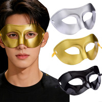 Masque de fête en plastique pour homme et femme, masque de mascarade pour hommes, pas cher, à faire soi-même pour bal masqué, Halloween, fête de carnaval