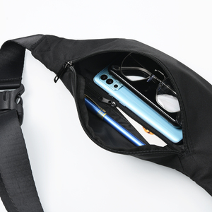 Riñonera Deportiva Mini Morada Personalizada, Bandolera, Riñonera para Correr, con Impresión por Sublimación, Impermeable, Unisex - Product Image 5