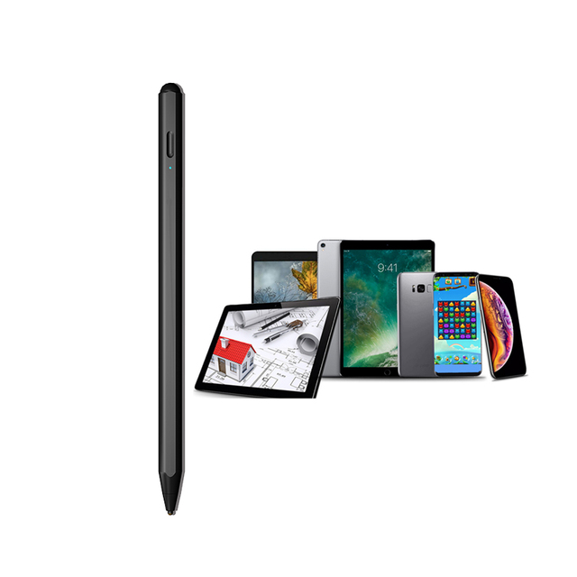 Metal Stylus Pencil Capacitive Touch Screen Stylus Pen for IPhone /IPad Touch Suit and Smart Phone Tablet