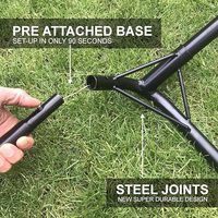 RB02A Filet de rebond de football pliable Équipement d'entraînement durable fabriqué en Chine pour la pratique du football en plein air