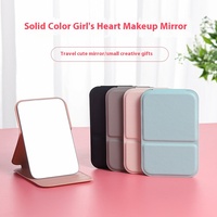 Mini miroir de beauté personnalisé avec logo, miroir de beauté à main, accessoires et outils de maquillage