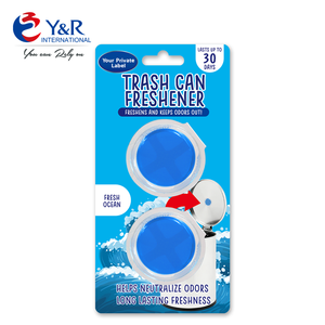 Deodoranti in Gel Adesivi Fragranza Oceano per Cestini della Spazzatura, Assorbitori di Odori per Cucina e <span class=keywords><strong>Bagno</strong></span>, Durata fino a 30 Giorni - Product Image 3