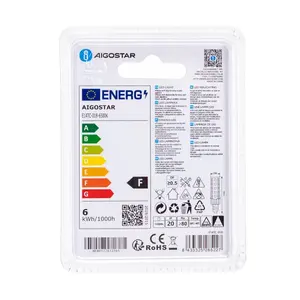 Lámpara LED E14 5.5W, 470 lúmenes, 2700K, diseño compacto, ideal para iluminación general y decoración en hogares y oficinas. - Product Image 3