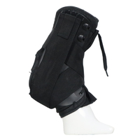 Attelle de cheville orthopédique médicale réglable à lacets pour fracture, entorse de la cheville et récupération des blessures
