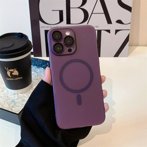 Siêu mỏng Băng sương mù Frosted Magnetic TPU trường hợp đối với <span class=keywords><strong>iPhone</strong></span> 17 Pro Max bao gồm điện thoại Grip đối với <span class=keywords><strong>Apple</strong></span> 16 điện thoại di động trường hợp nước ngoài - Product Image 6