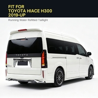 Feu arrière LED 12V pour Hiace H300 avec clignotant séquentiel, frein et marche arrière, Plug and Play, Garantie 1 an