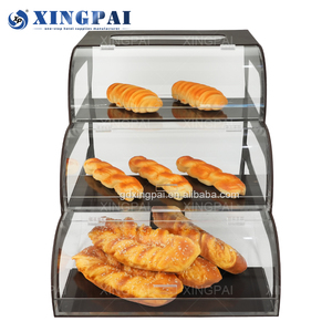 XINGPAI 웨딩 & 파티 연회 뷔페 음식 진열대 3 단 아크릴 베이커리 진열대 디저트 케이크 진열대 - Product Image 1