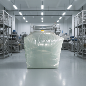 <strong>IBC</strong> 1000L Square Bottom Antistatic Embossed Plastic Bag <strong>Packaging</strong> Made in China - Product Image 6
