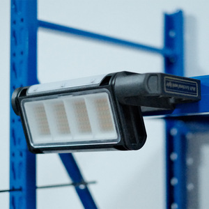 Cross Border Rechargeable Solar Led Side <b>Light</b> Portable Magnetic Emergency <b>Working</b> <b>Light</b> W8152 White 120x43x263mm - Product Image 1
