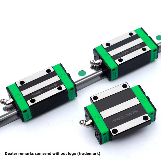 HGR20 Linear Guide Rail Bearing Steel Square Flange 25mm