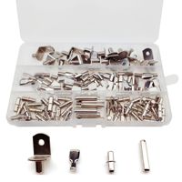 Support en L pour meubles de placard, 6mm, matériel de maison, avec trou en Nickel