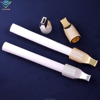 Estuche para Cigarros Cohiba Cubanos de Plata con Diseño Personalizado Yu Ying y Diamante Moissanite VVS