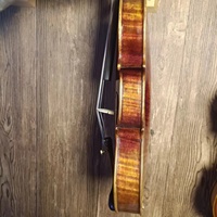 Violon en épicéa massif de haute qualité 44-32 à vendre à prix réduit, violon professionnel fait main avec dos et flancs en érable, style antique 44