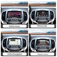 Radio Android Autoabc con Pantalla Táctil, Navegación GPS, CarPlay, Instalación Fácil, Airplay, MirrorLink para Buick Opel 2013-2019
