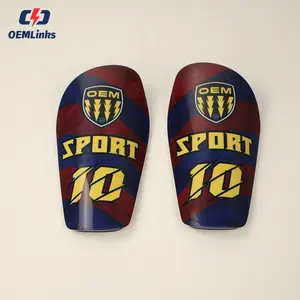 Custom Football Leg Soccer Shin Guards Professional Protection Football Leg Guards Shinguards Sublimation Soccer Shin Guards