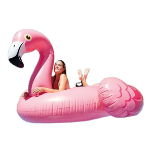 Venta caliente nuevo estilo de gran tamaño inflable oro rosa flamenco piscina flotadores agua instalaciones de entretenimiento - Product Image 2
