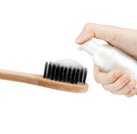Mousse nettoyante blanchissante pour les dents IVISMILE, naturelle, originale, sans fluor, inoffensive, dentifrice en mousse
