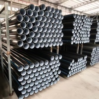 Tuyau en plastique flexible haute pression renforcé d'acier en polyéthylène haute densité de 18 pouces (400 mm) avec squelette en acier composite pour l'eau